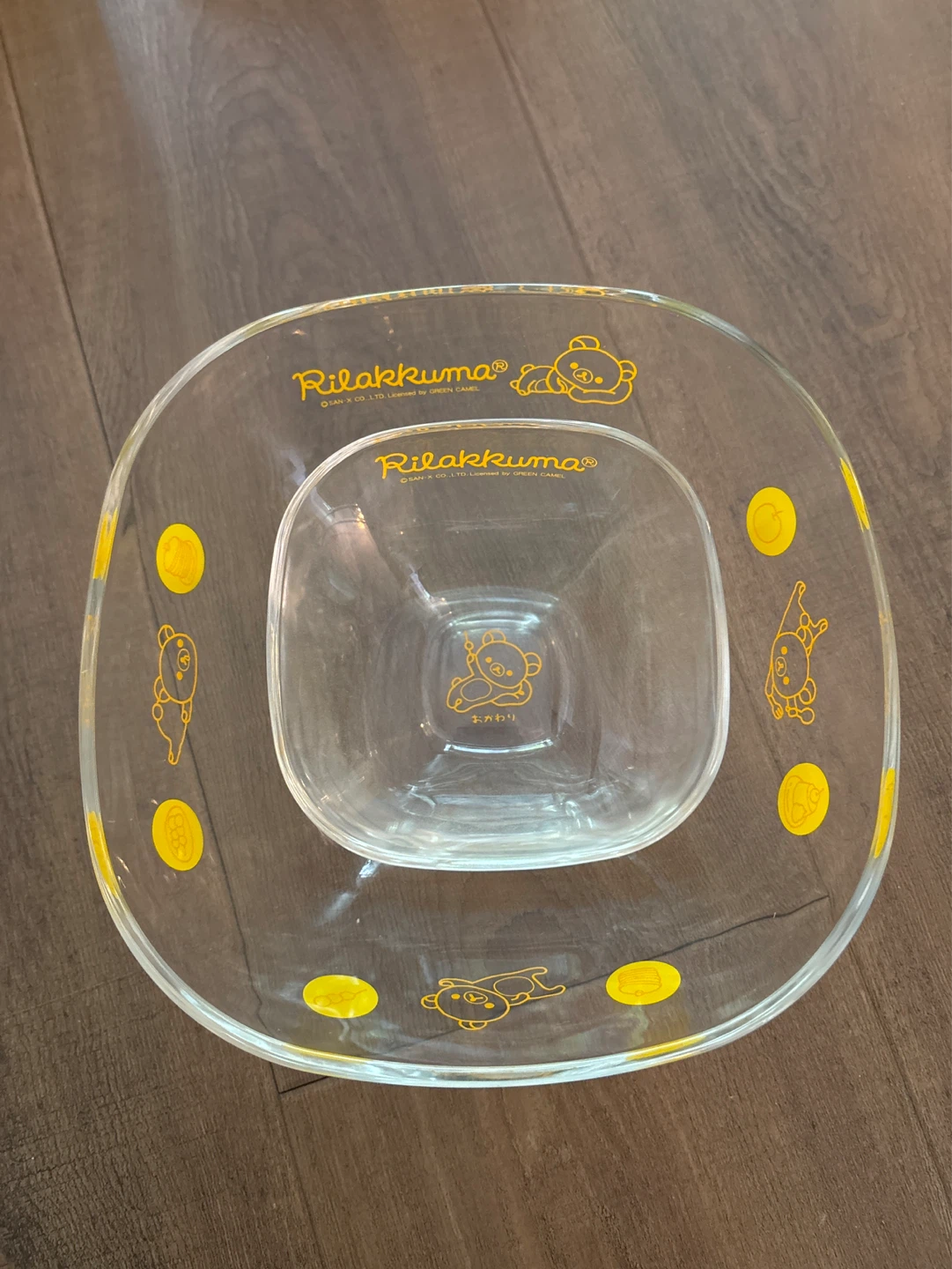 Rilakkuma Square Glass Bowl Set - photo 2