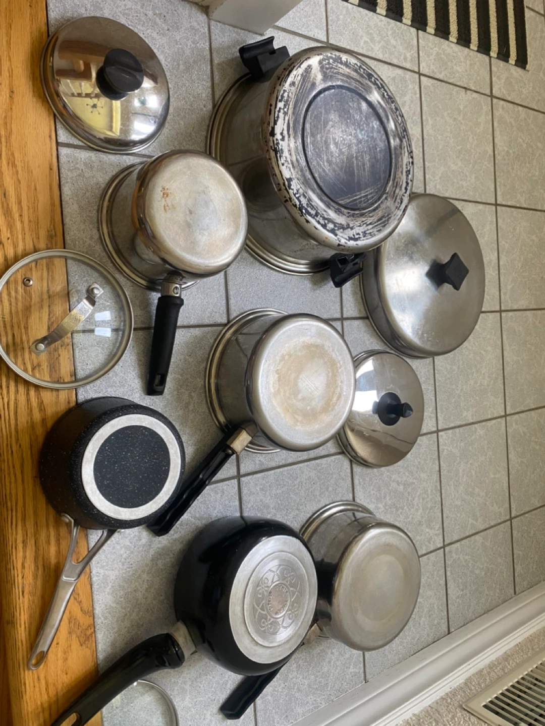 Assorted Pots and Pans Set with Lids - photo 2