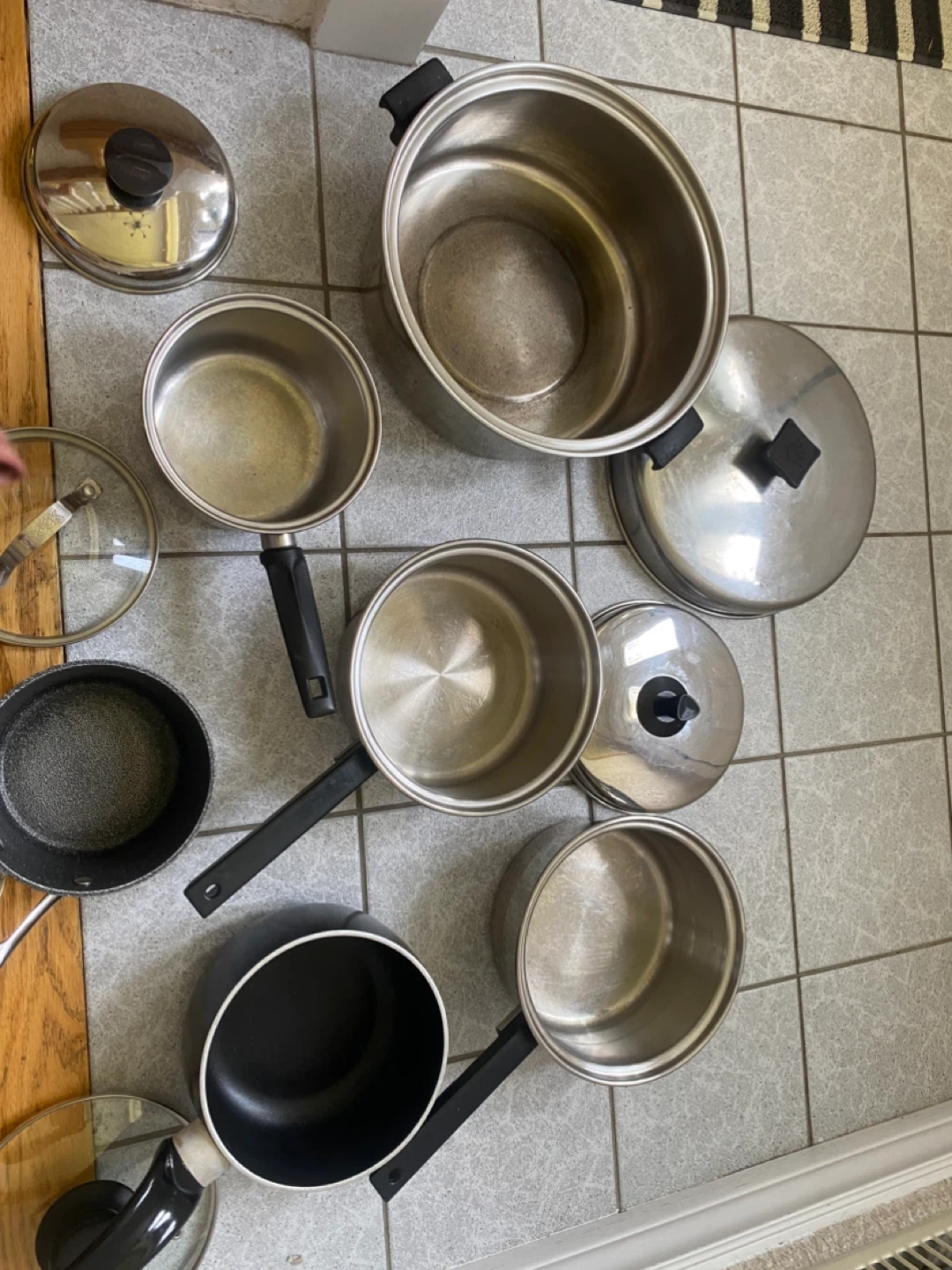 Assorted Pots and Pans Set with Lids - photo 3