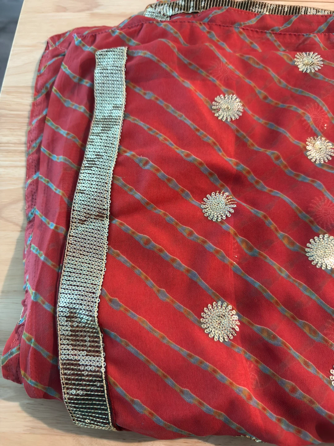 Pink Saree with stitched blouse - photo 2