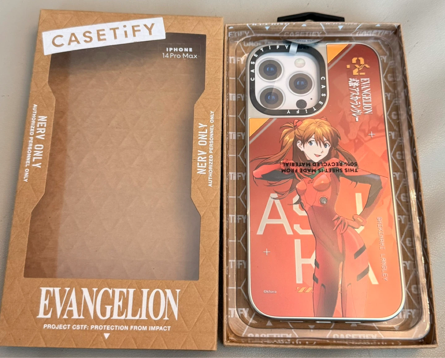 Casetify Evangelion Asuka Langley iPhone 14 Pro Max Phone Case