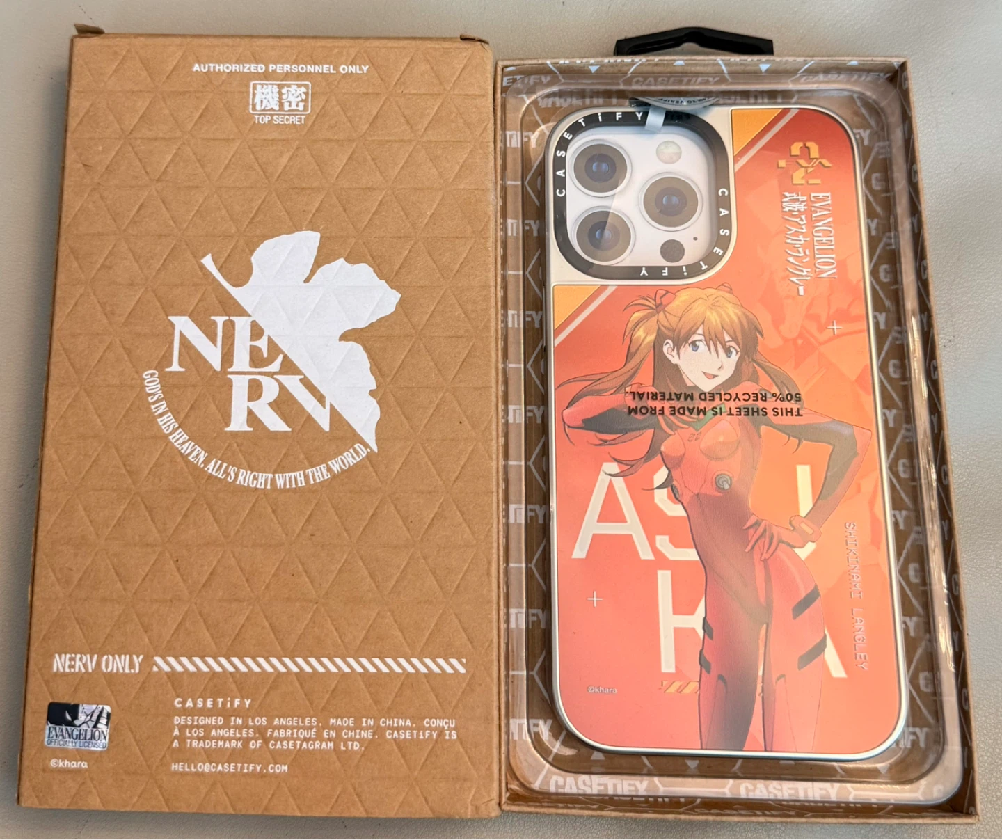 Casetify Evangelion Asuka Langley iPhone 14 Pro Max Phone Case - photo 2