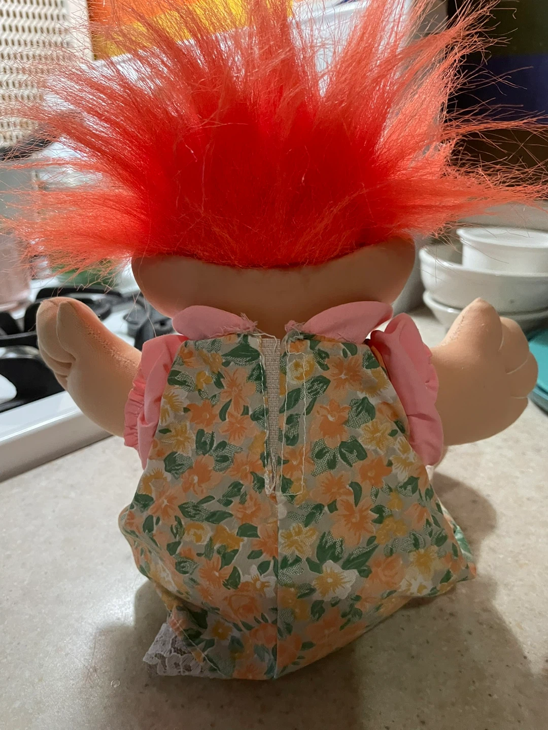 Vintage Troll Doll with Orange Hair - photo 5