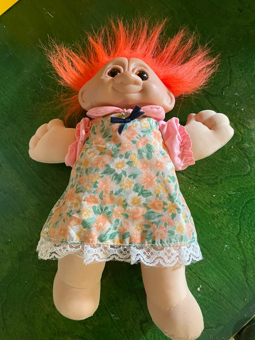 Vintage Troll Doll with Orange Hair - photo 2