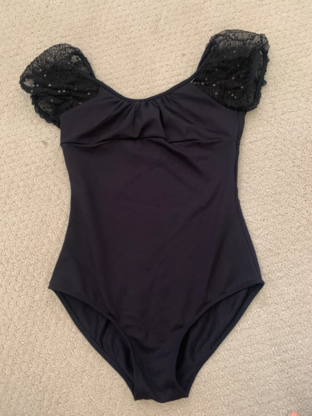Mirella Black Leotard Size 12