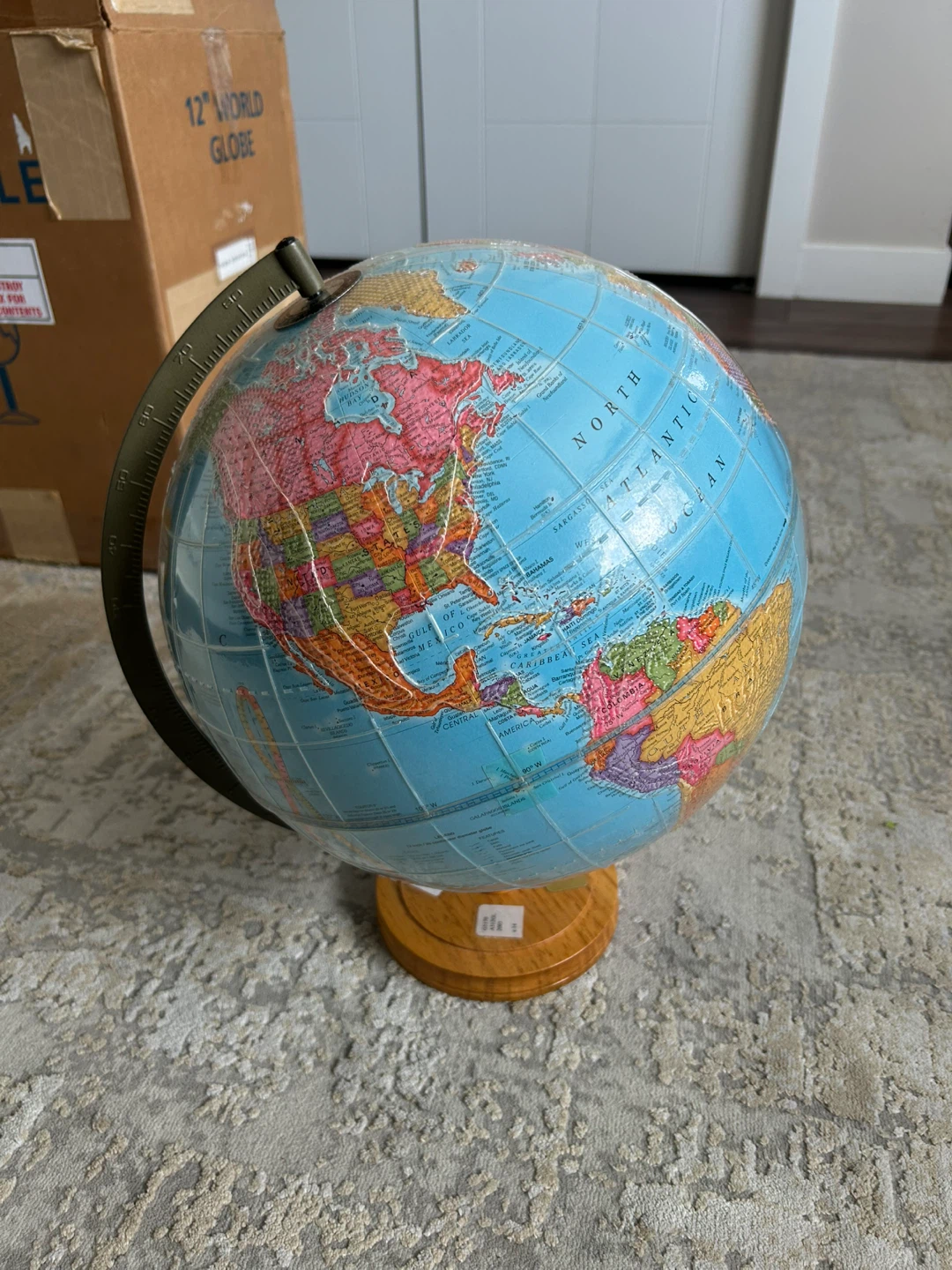 12" World Globe