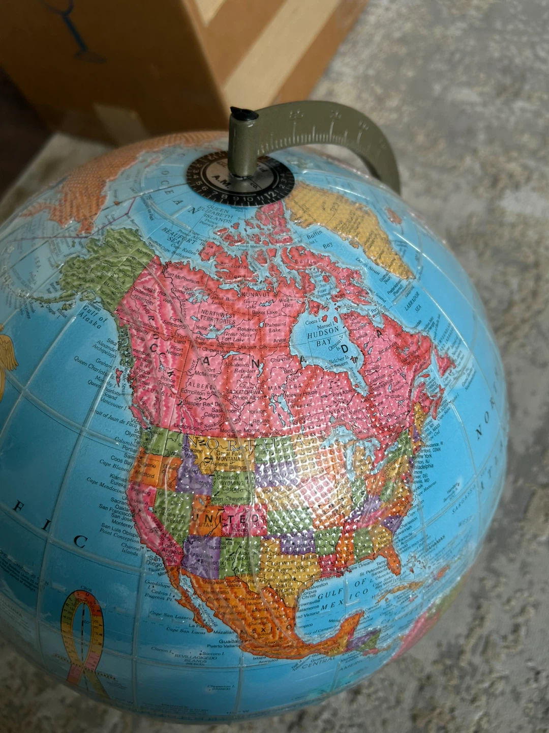 12" World Globe - photo 4