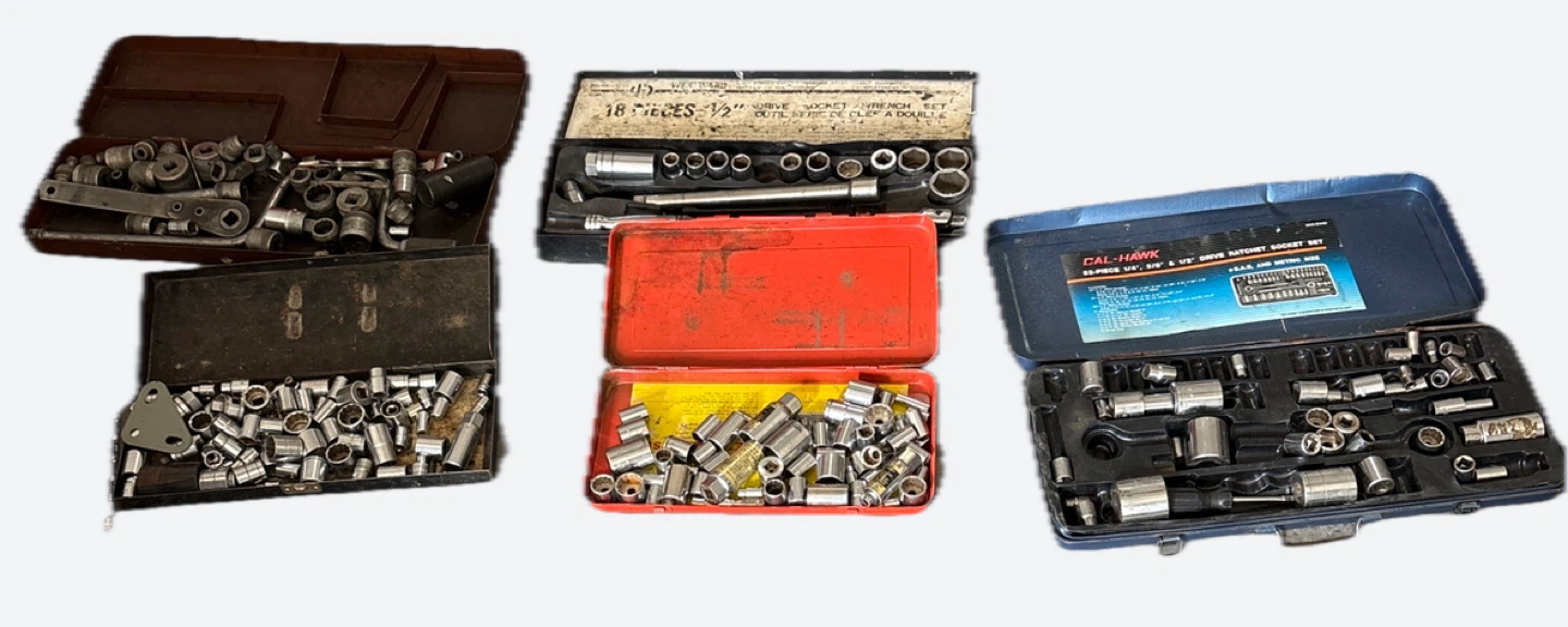 Socket Wrench Sets - Cal-Hawk, and others