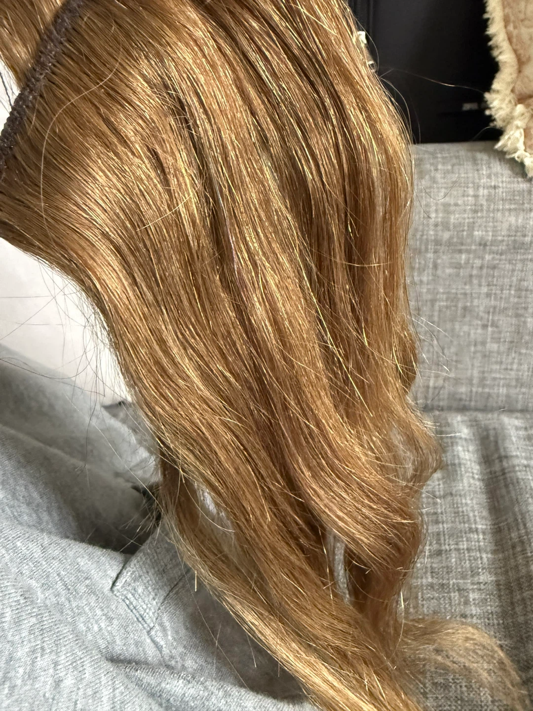 Light and medium Brown Clip-In Hair Extensions - photo 5
