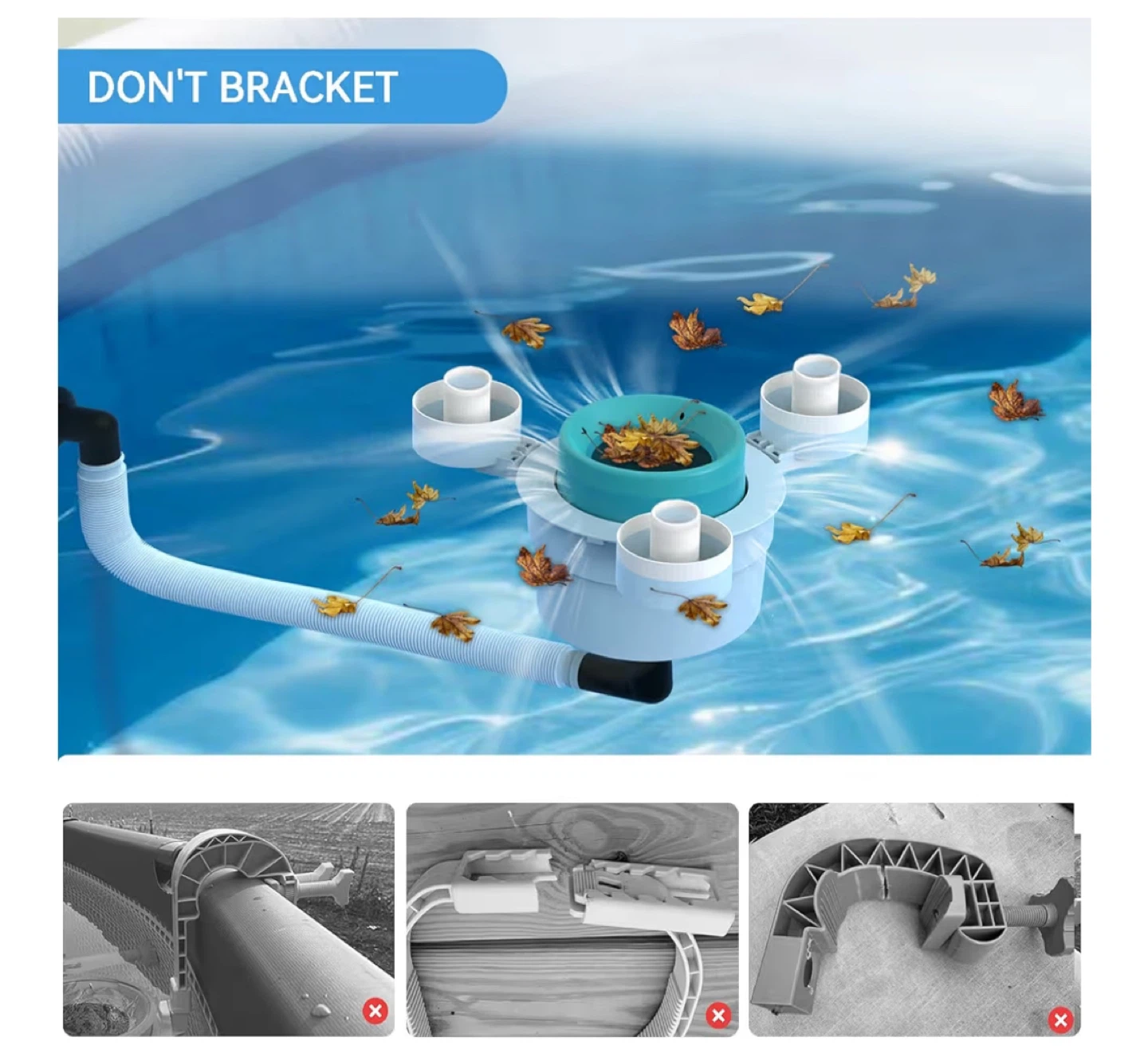 In-Pool Leaf Skimmer & Filter for Above Ground Pools - photo 2