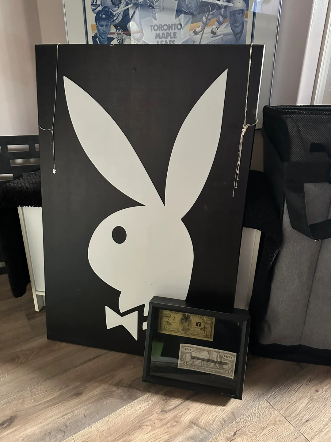 Playboy Bunny Large Wall Art & Framed Bills