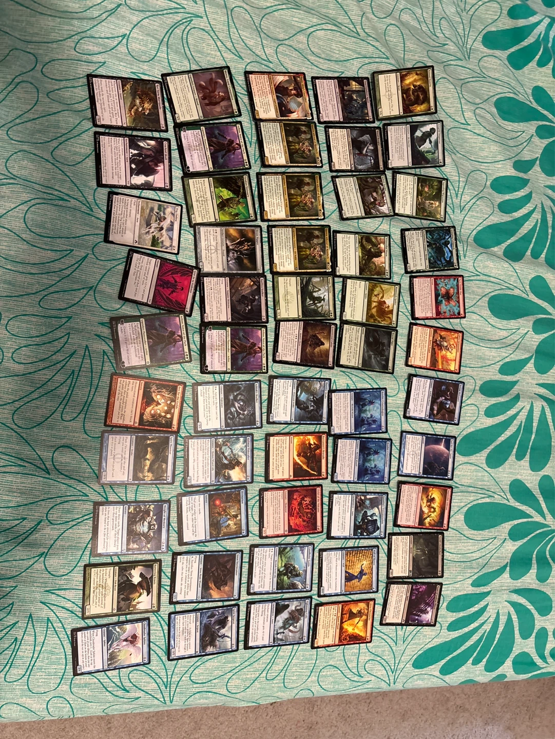 54 magic cards