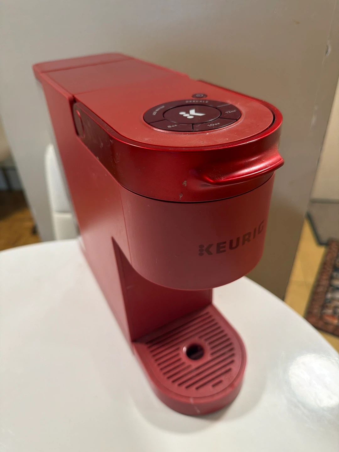 Keurig K-cup machine Red color
