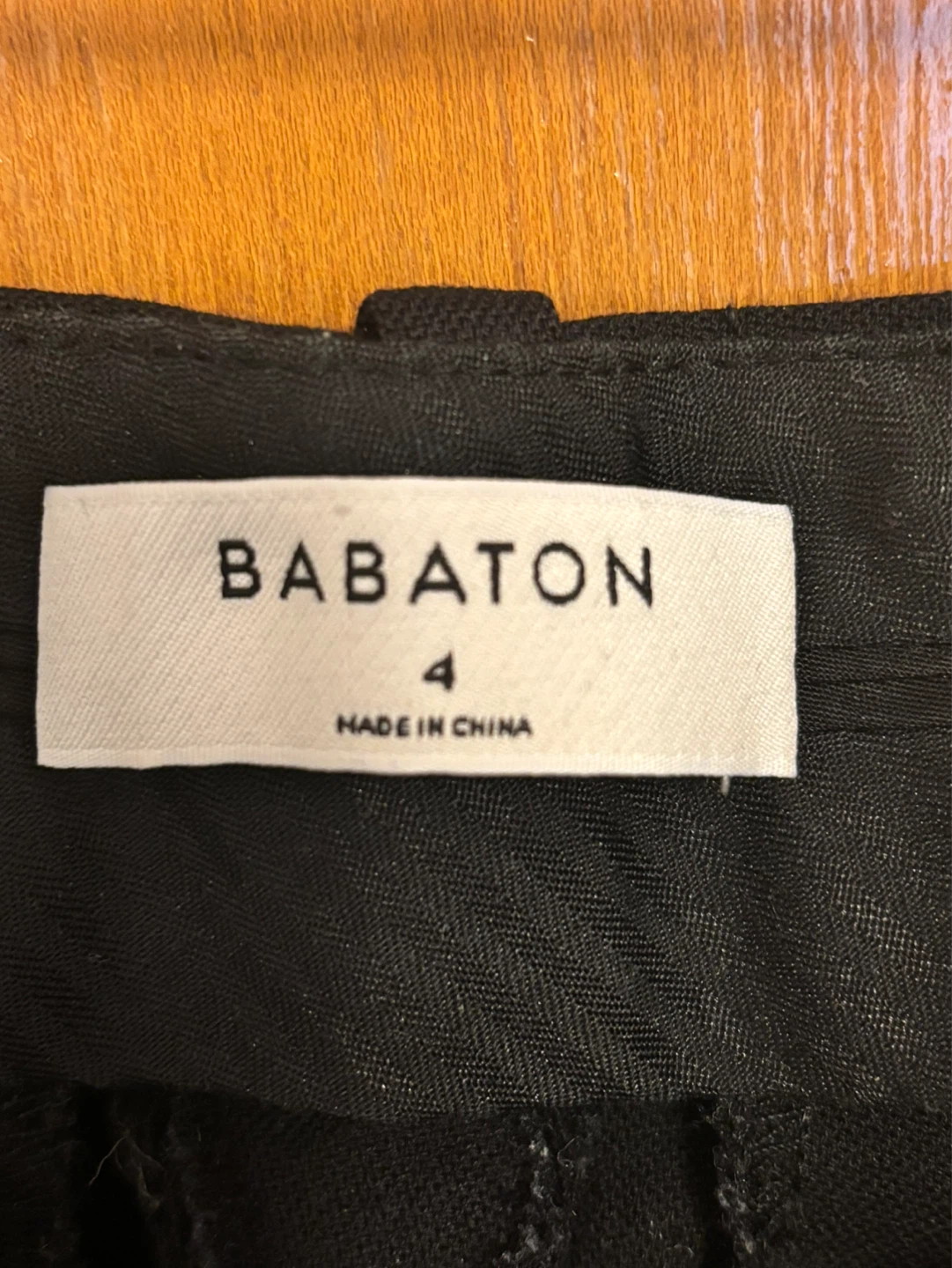 Babaton black pants (size 4) - photo 3