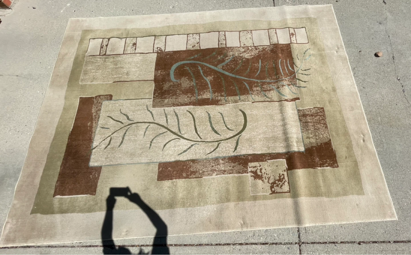 Area Rug - Modern Abstract Design - photo 3