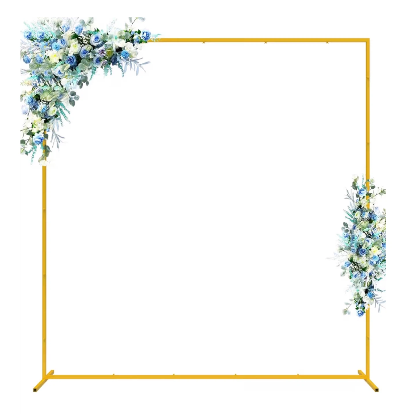 Gold Square Arch Backdrop Stand 6.6FT x 6.6FT