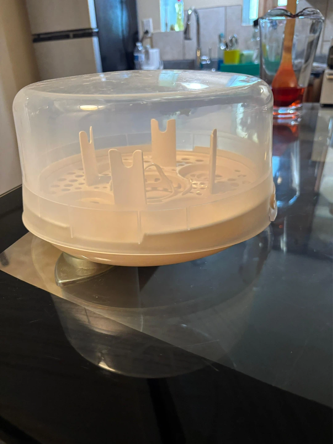 Baby Bottle Drying Rack with Cover