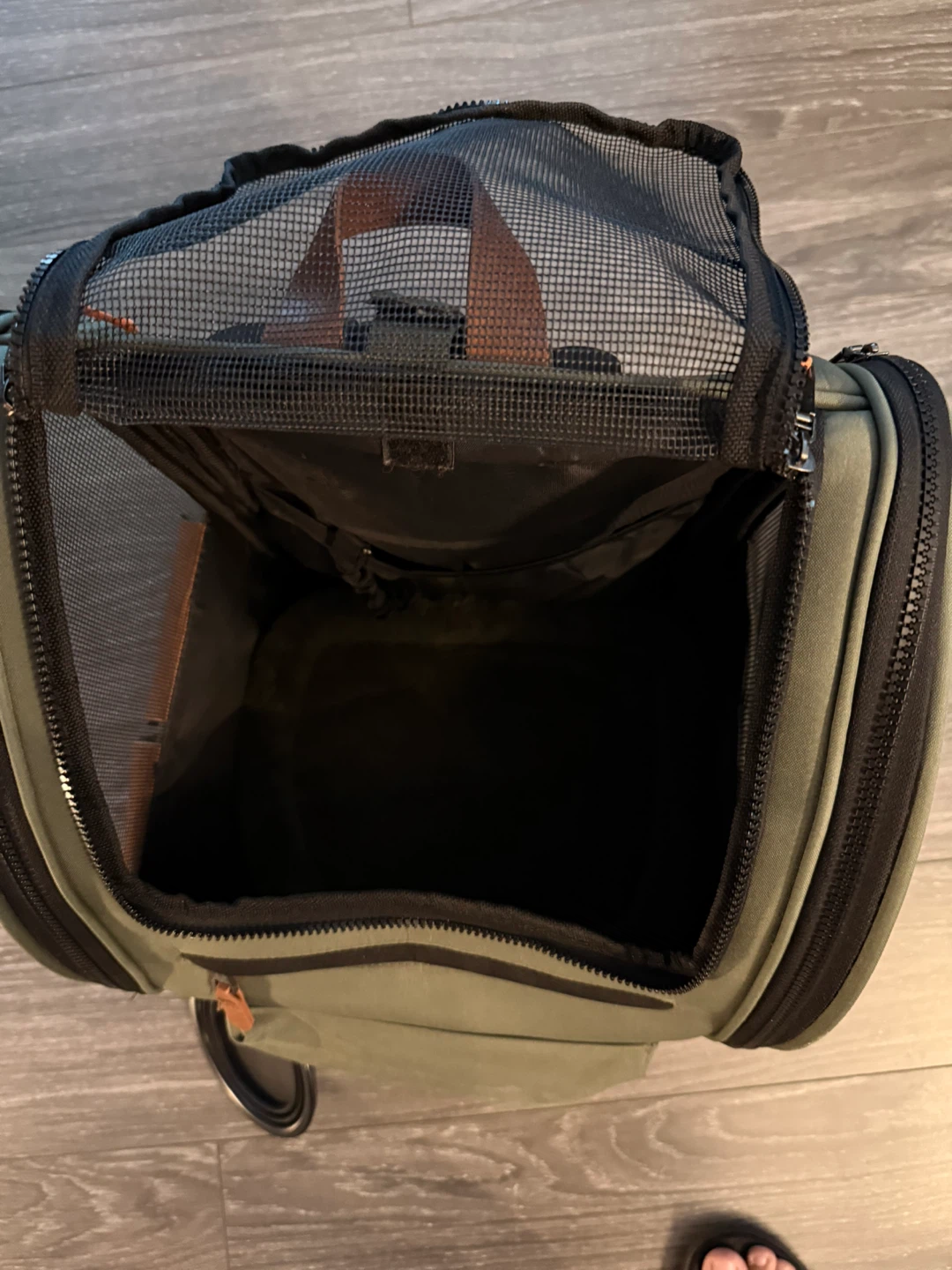 Pet Carrier Backpack - Green - photo 5