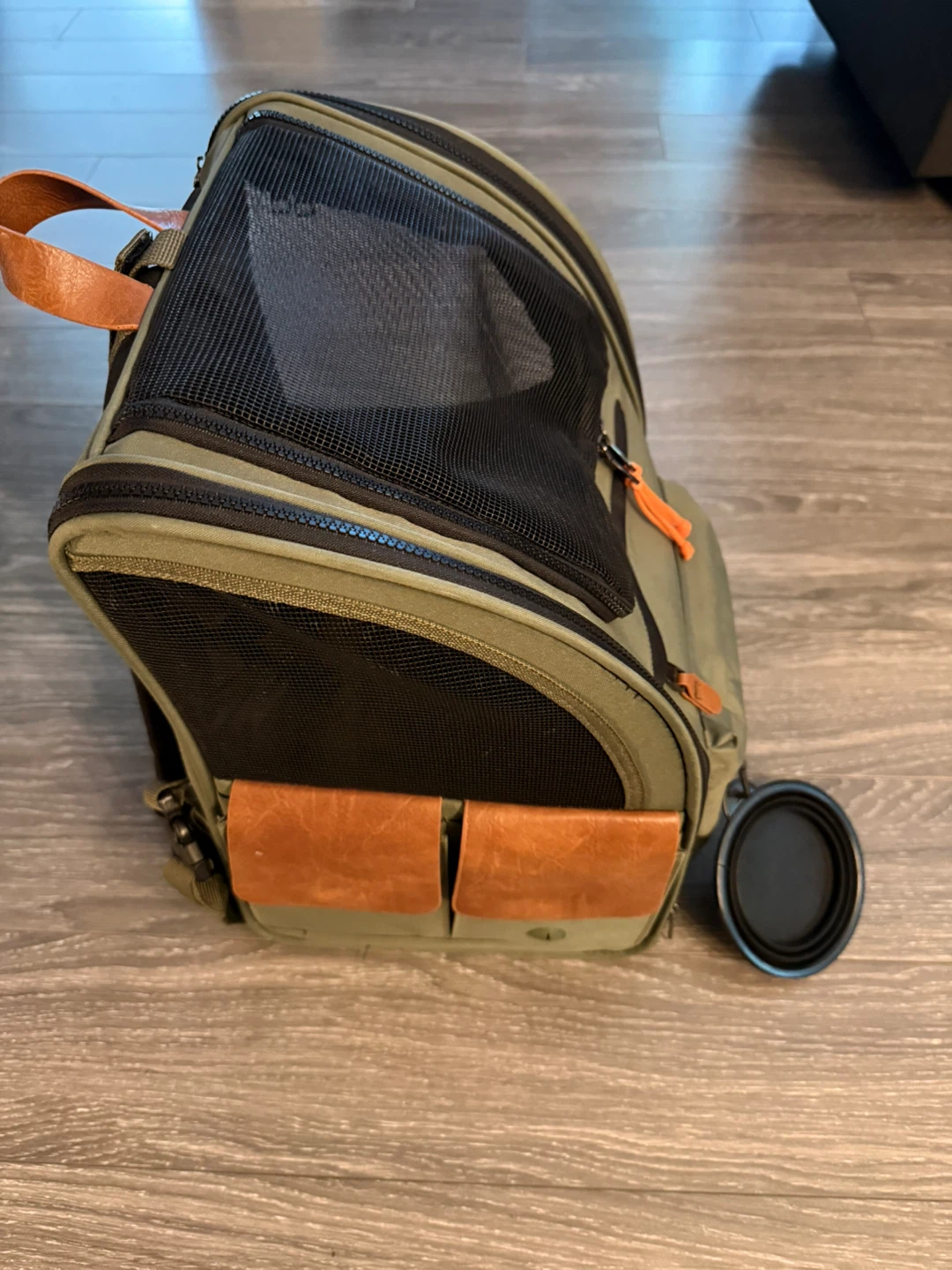 Pet Carrier Backpack - Green - photo 2