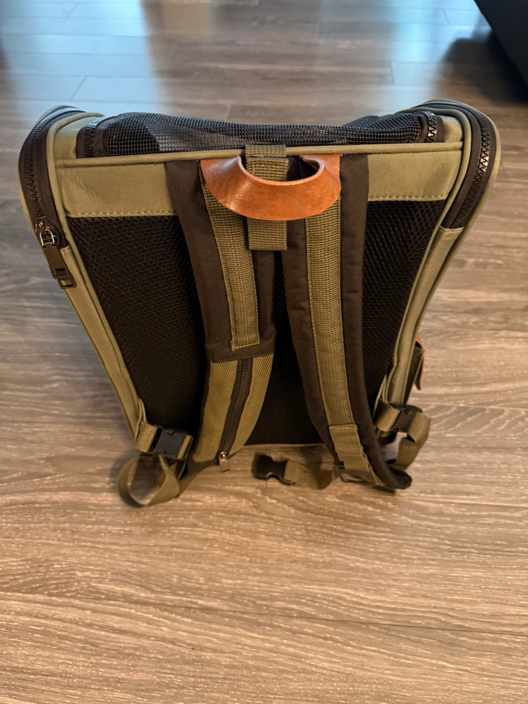 Pet Carrier Backpack - Green - photo 3