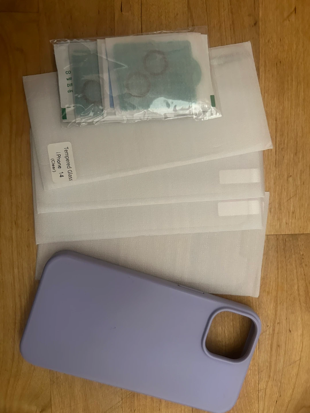 iPhone 14 with Case and Screen Protectors - photo 5