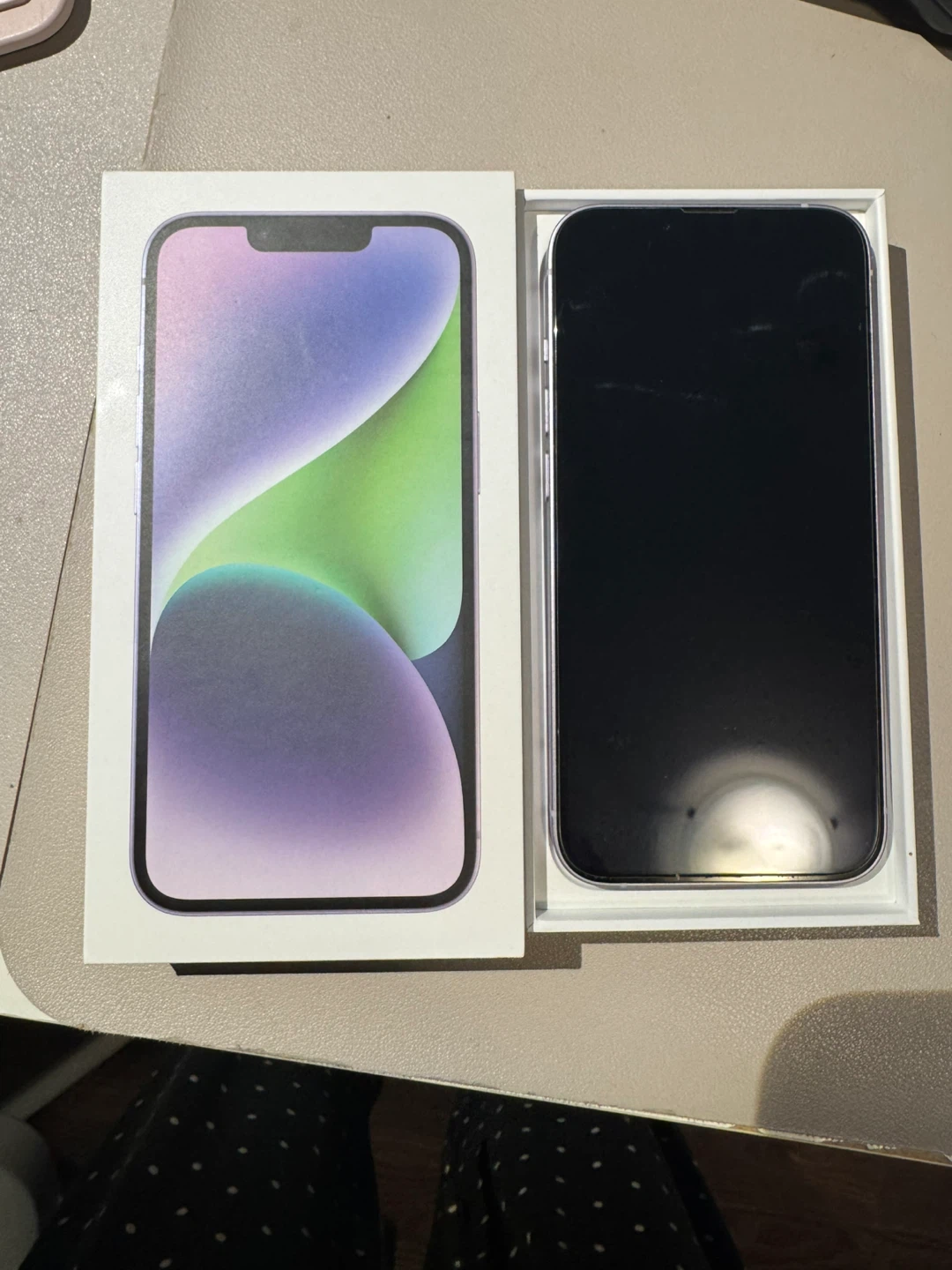 iPhone 14 with Case and Screen Protectors - photo 3