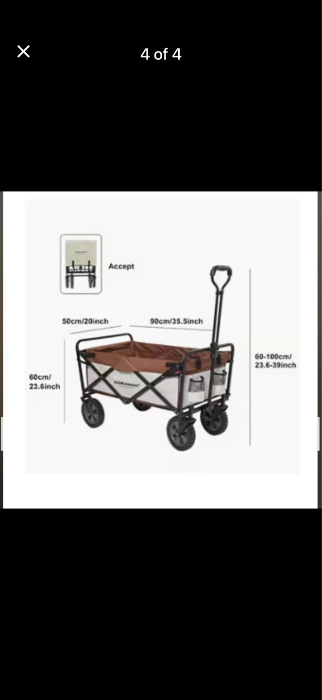 KORAMAN Folding Wagon