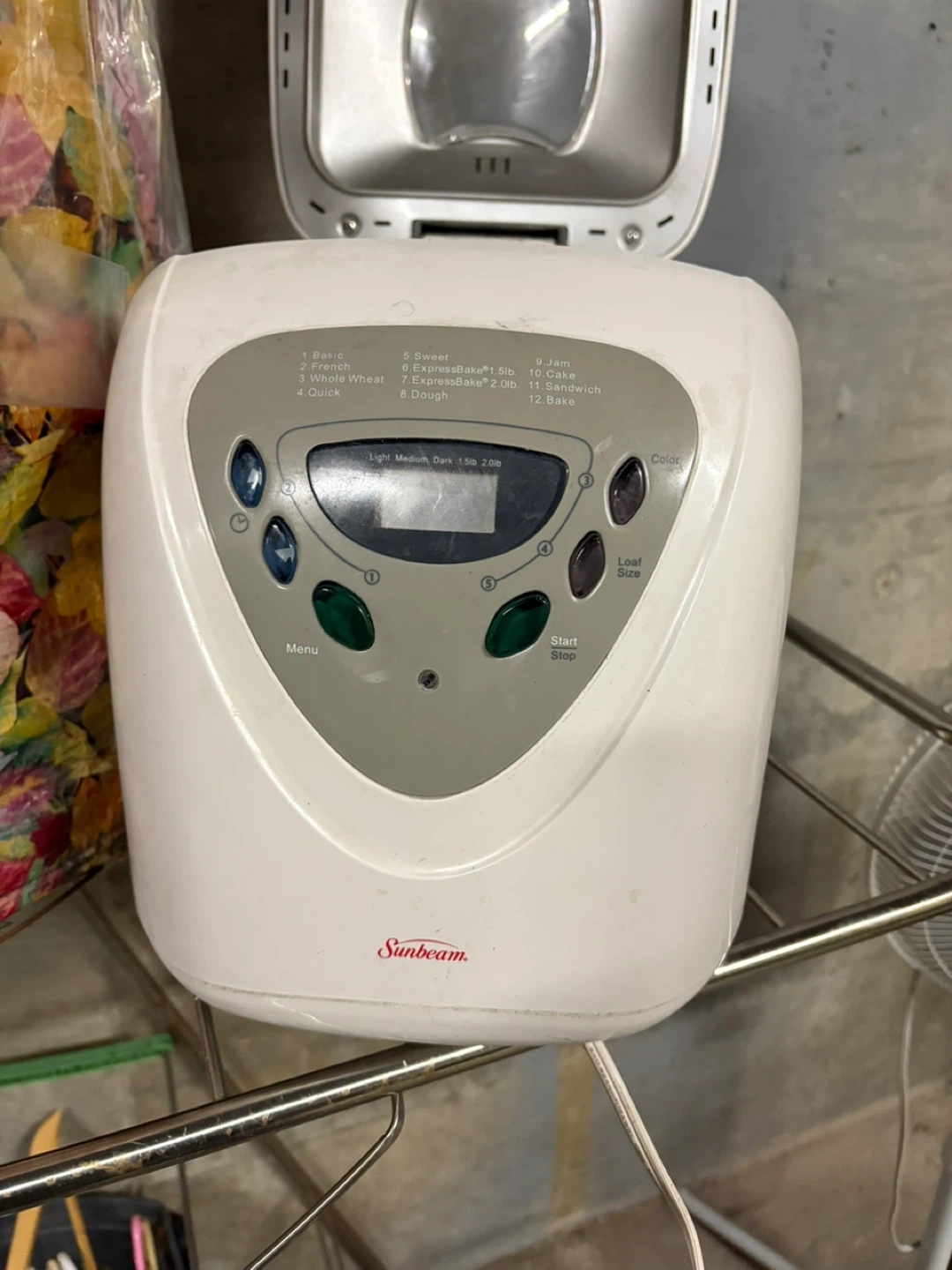 Sunbeam Programmable Bread Maker - photo 4