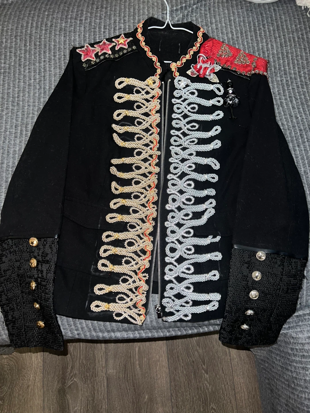 Hand-made Glam rock style Jacket