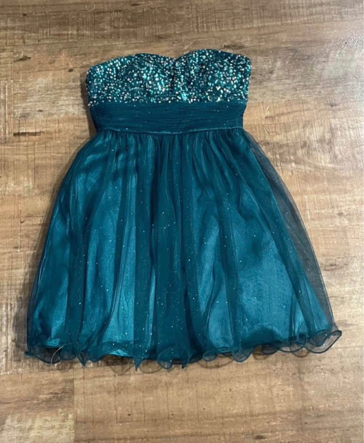 Morgan&Co Prom dress Emerald Green