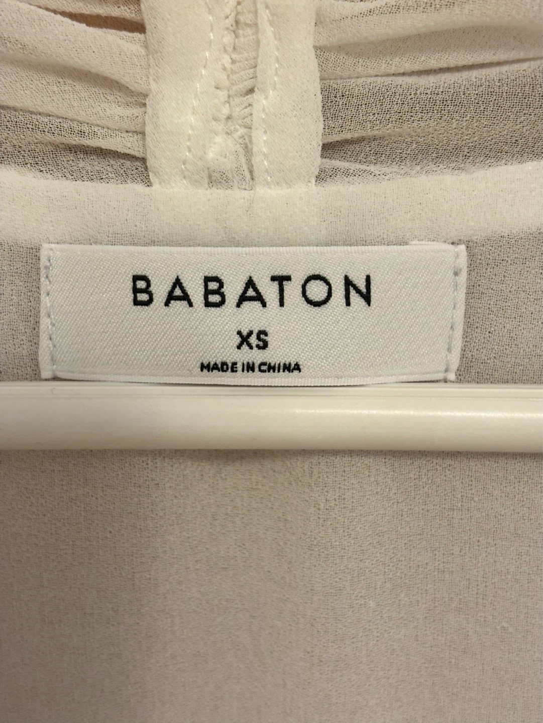 Babaton silk blouse (size XS) - photo 3