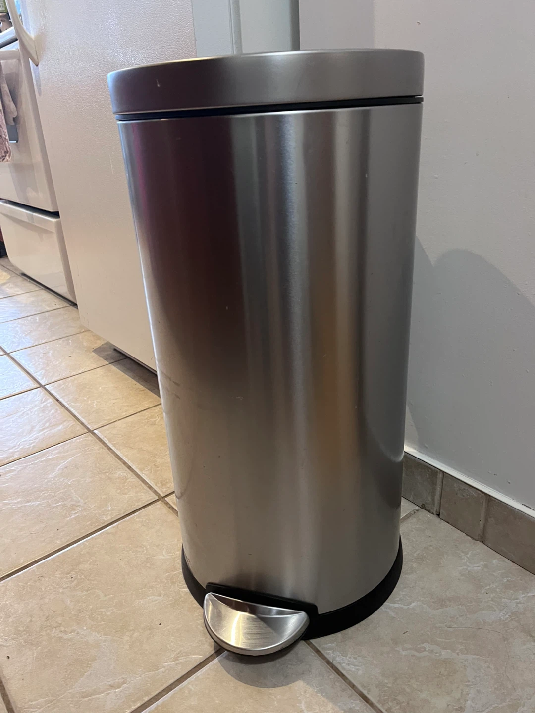 simplehuman Stainless Steel Step Trash Can