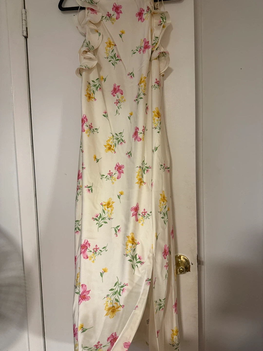A New Day Floral Ruffle Dress