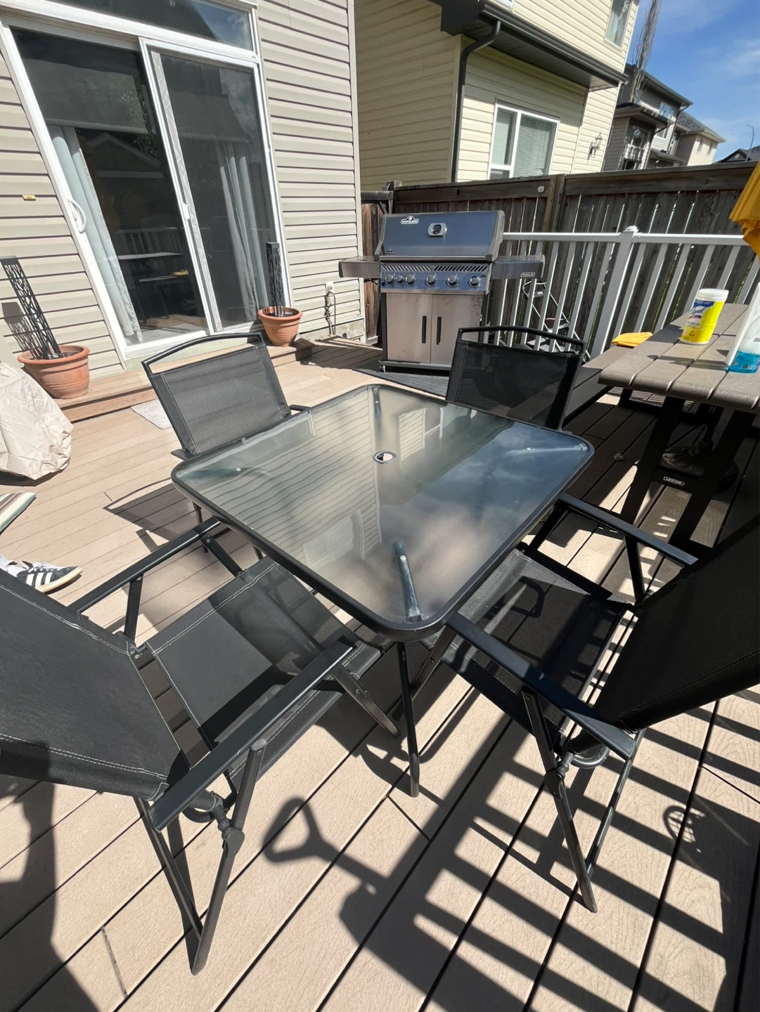 Outdoor patio dining set - photo 4