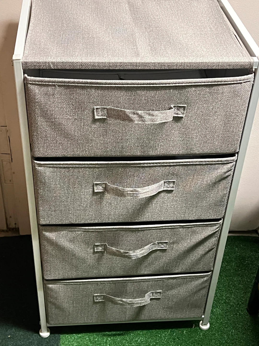 4-Drawer Fabric Storage Unit