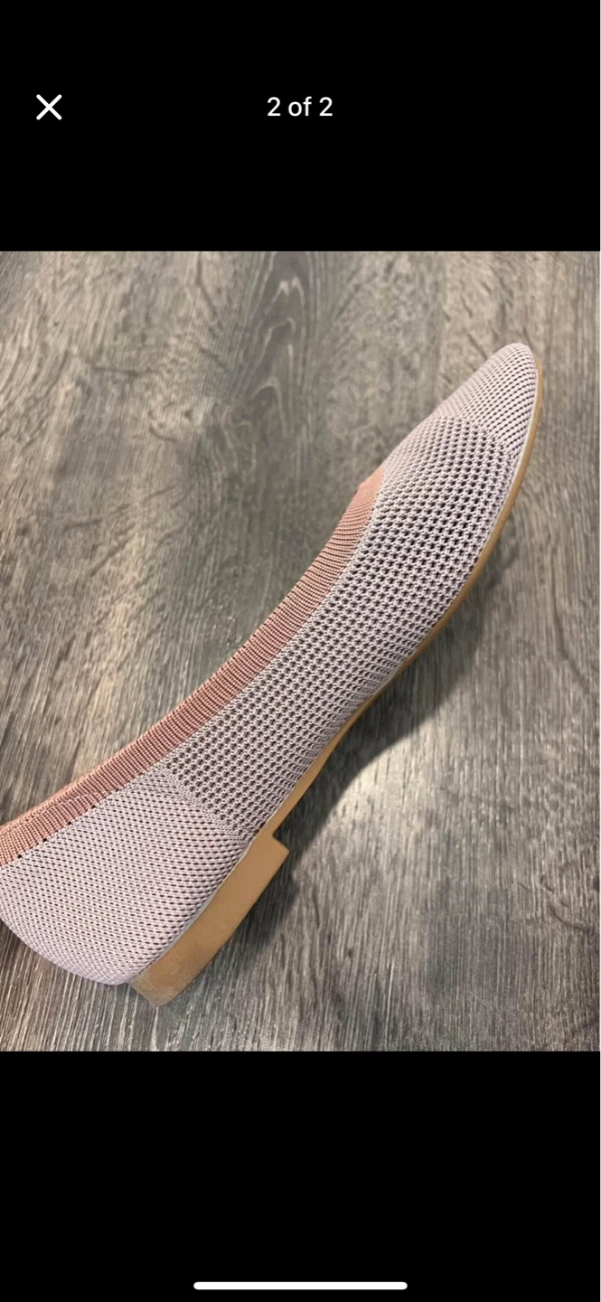Bata Women's Ballet Flats - Light Pink/Grey - photo 2