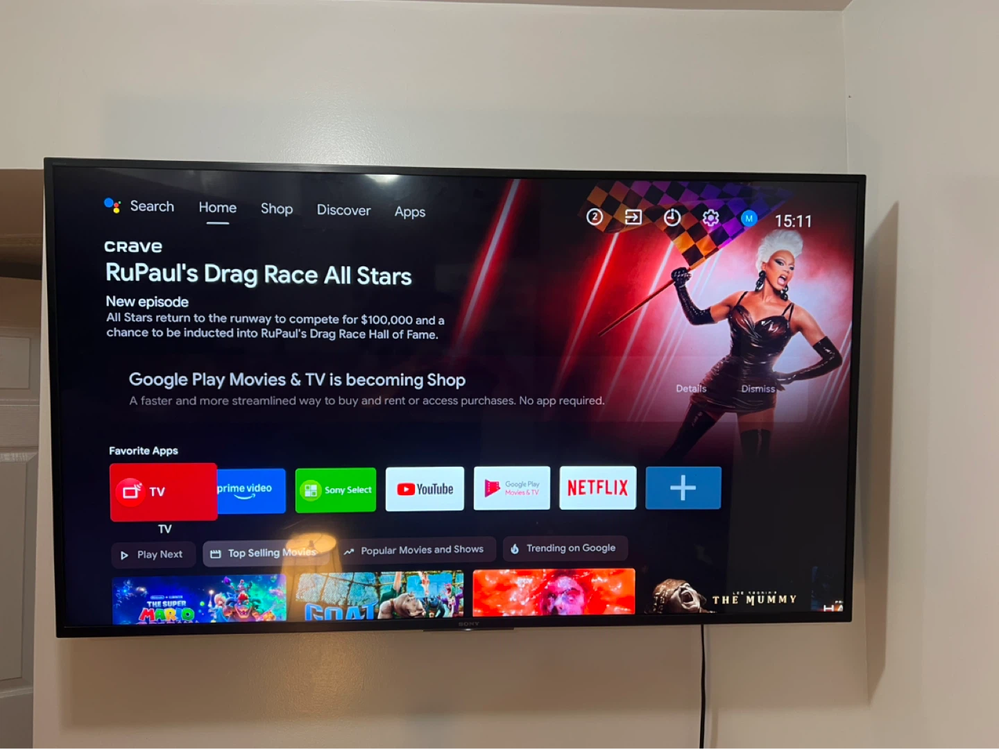 Smart TV Display 55”