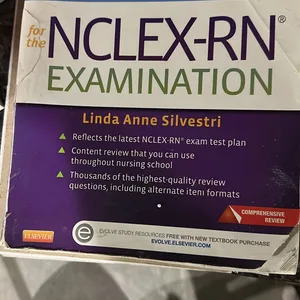 Saunders Comprehensive test book for nclex rn , Lpn