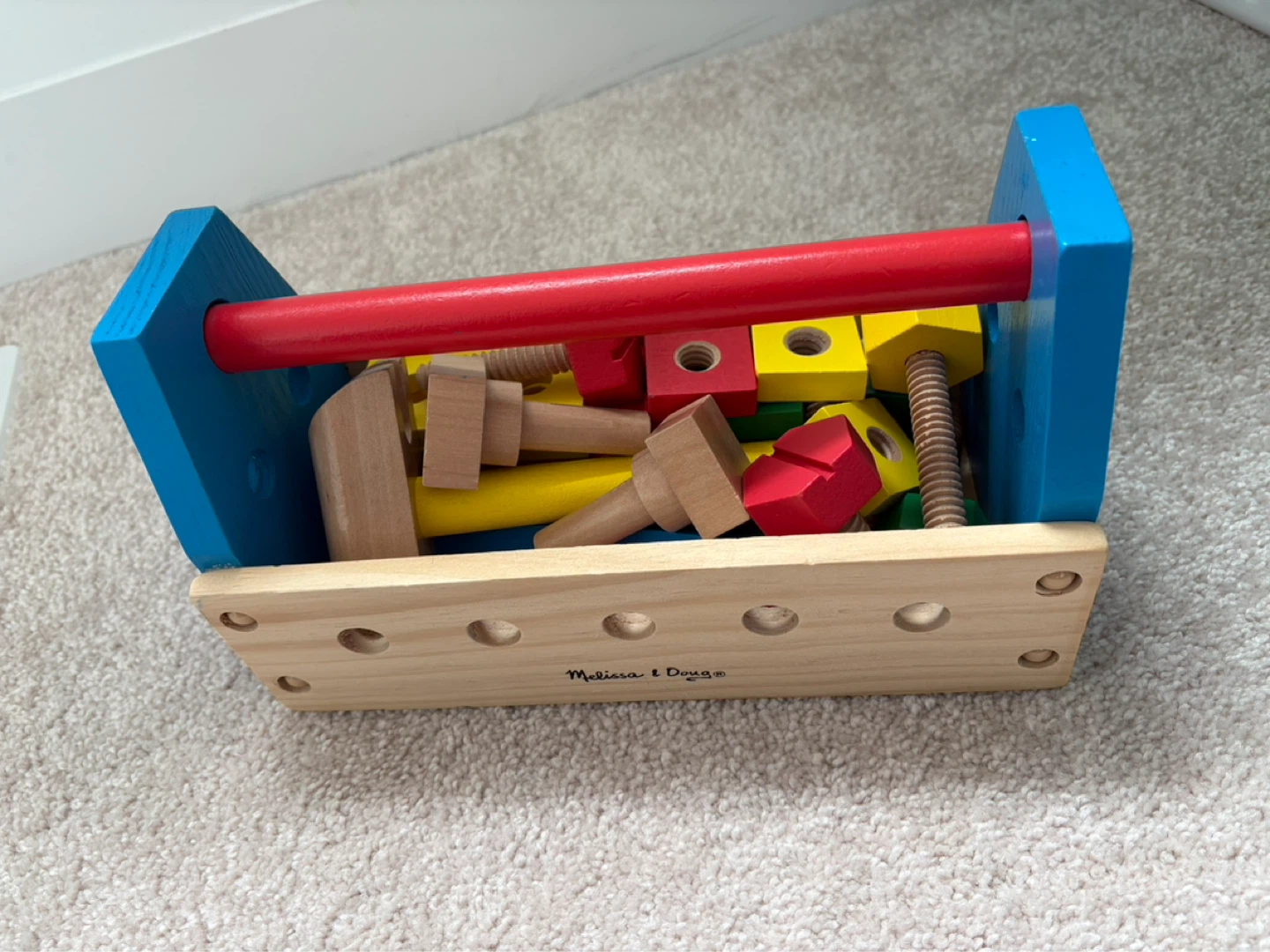 Melissa & Doug Take-Along Tool Kit Wooden Construction Toy - photo 3