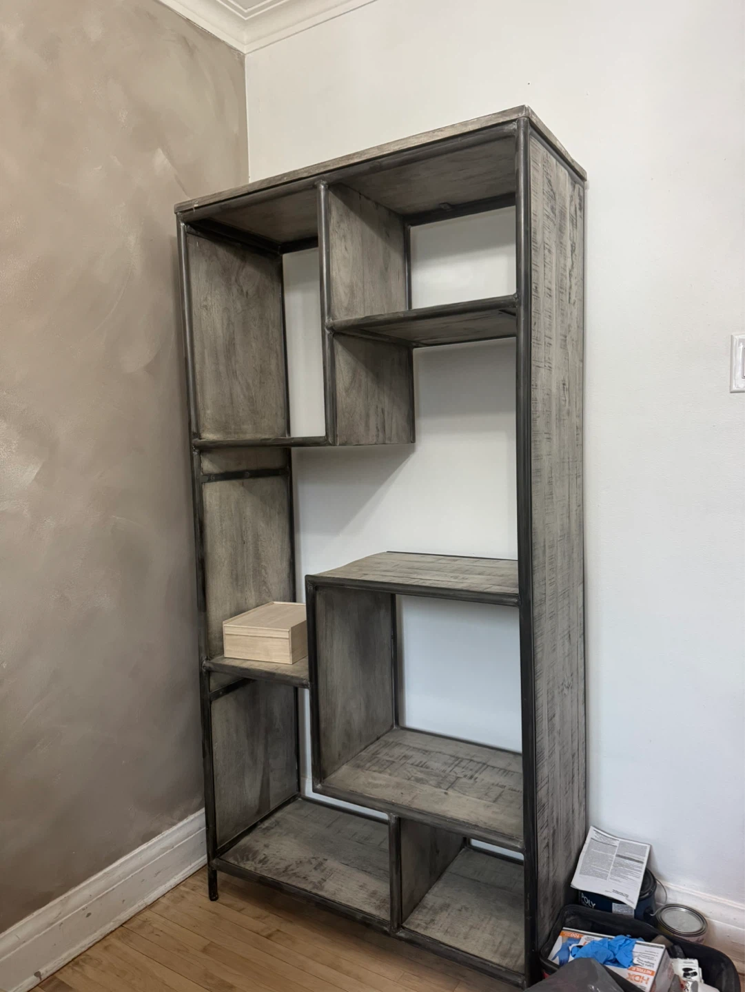 Industrial Style Bookshelf - photo 3