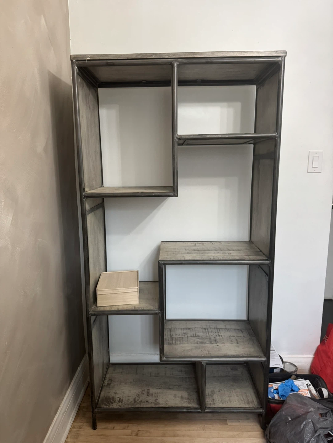 Industrial Style Bookshelf