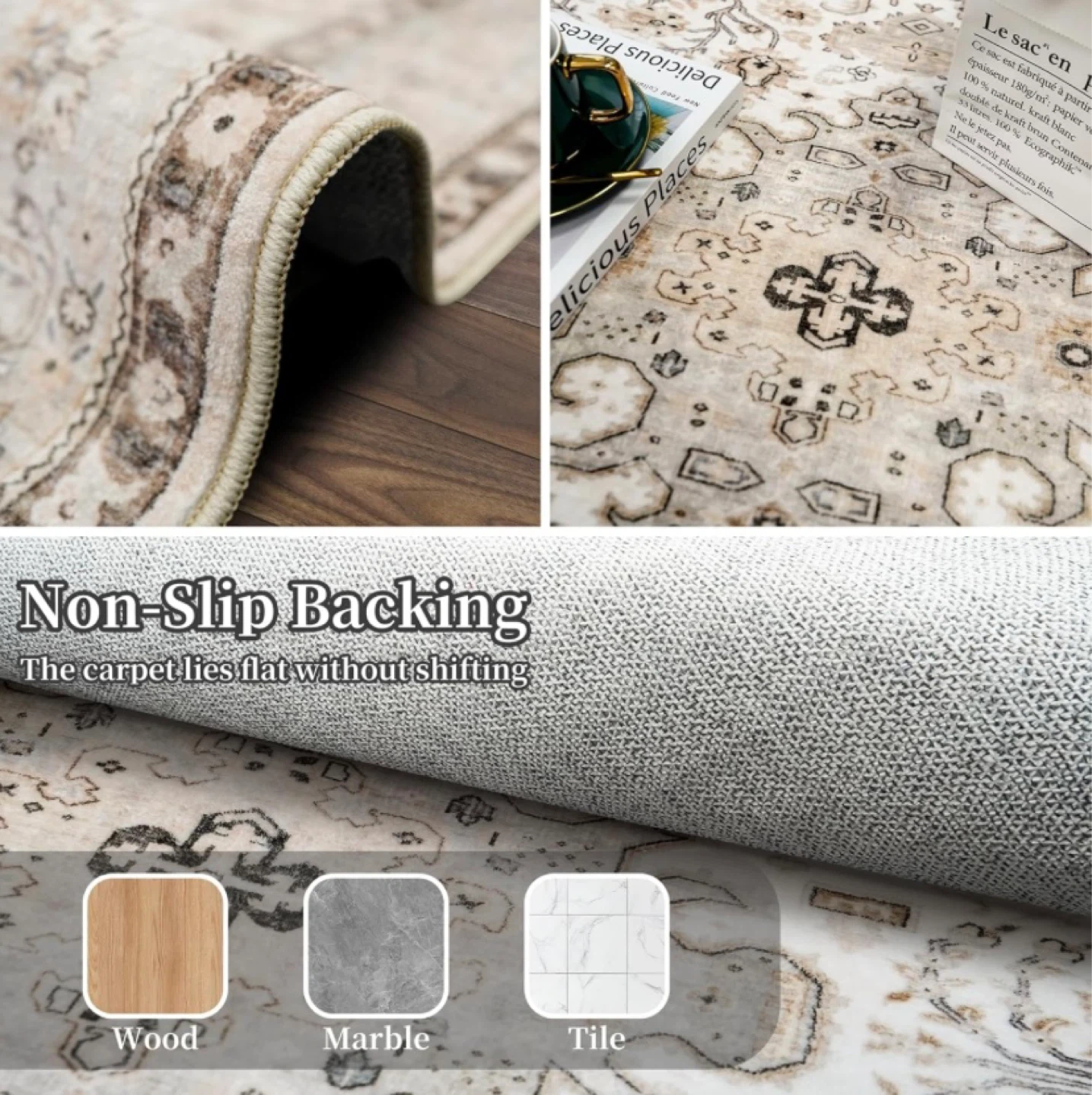 New 3x12 Washable Carpet Runner - photo 5