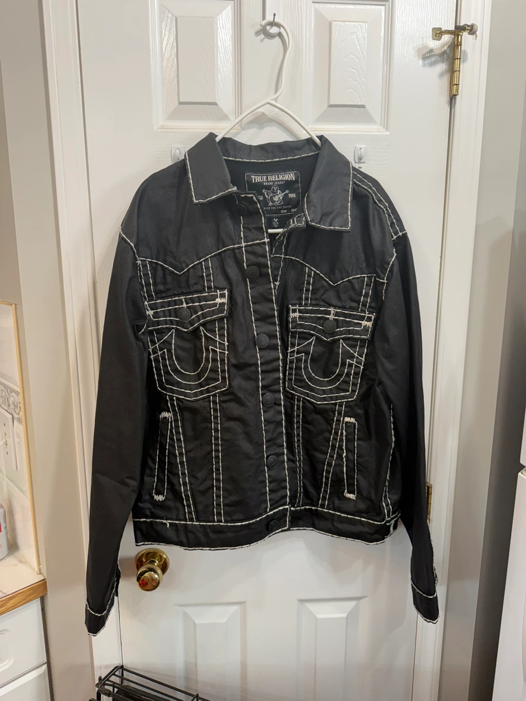Men’s True Religion Black Jacket XL