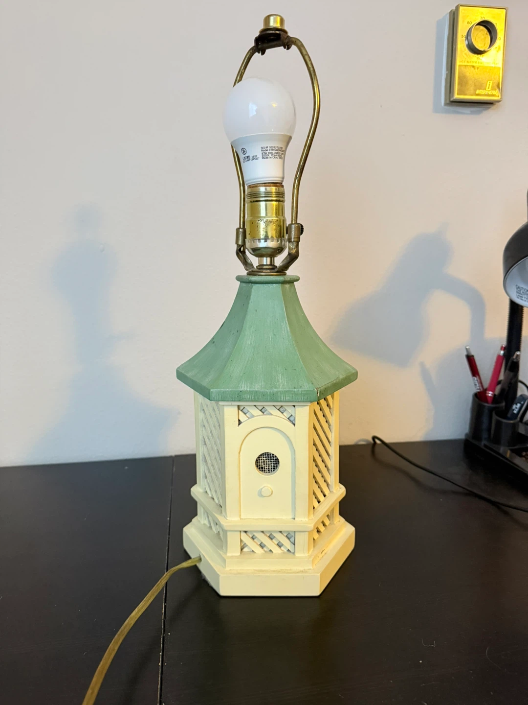 VTG Mini Bird House Lamp - photo 3