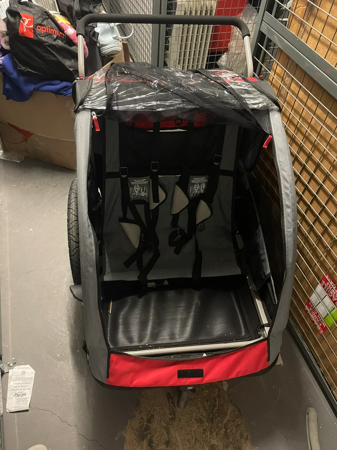 Raleigh Double Child bike trailer (Stroller only)
