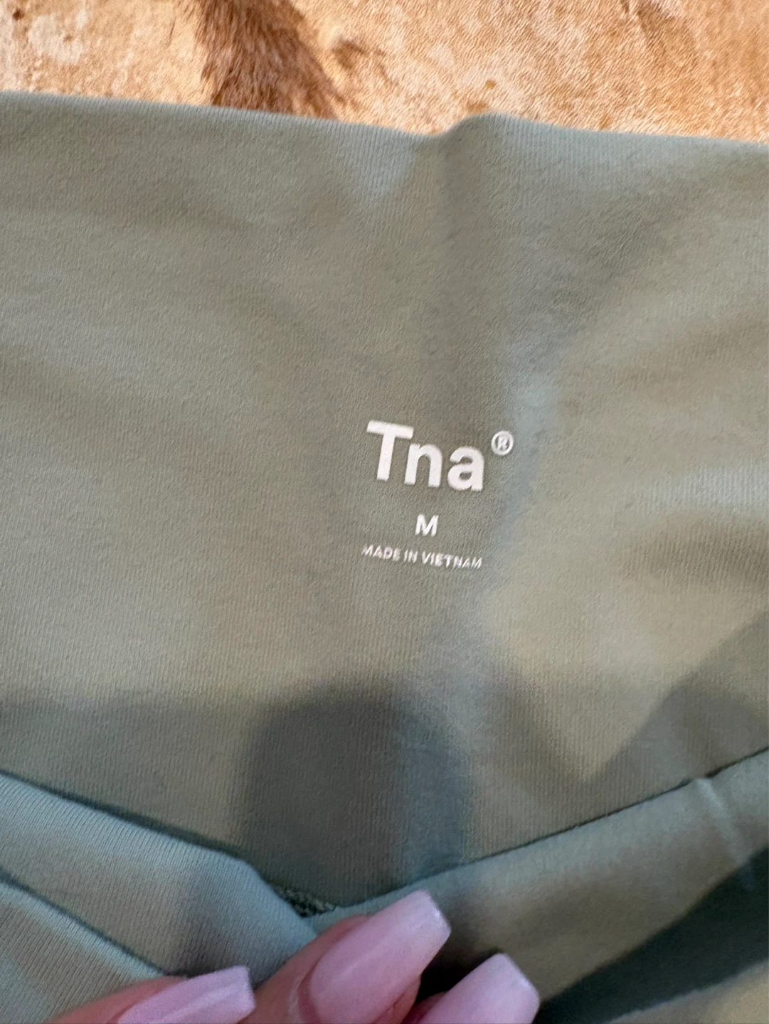 Tna Green Leggings - Size Medium - photo 3