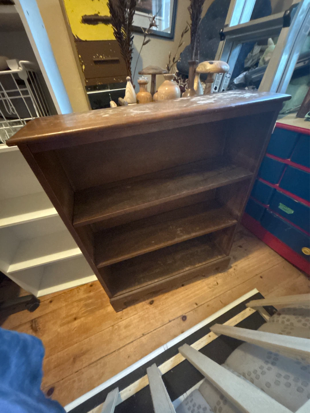 Wooden Bookshelf