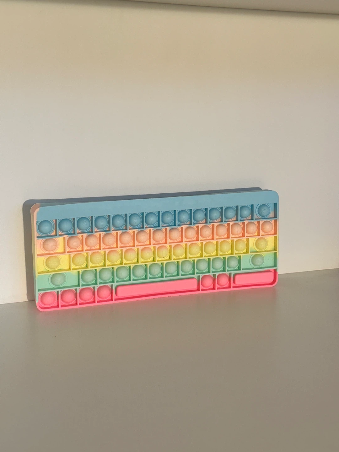 Pop It Clavier Arc-en-ciel Couleurs Pastel - photo 2