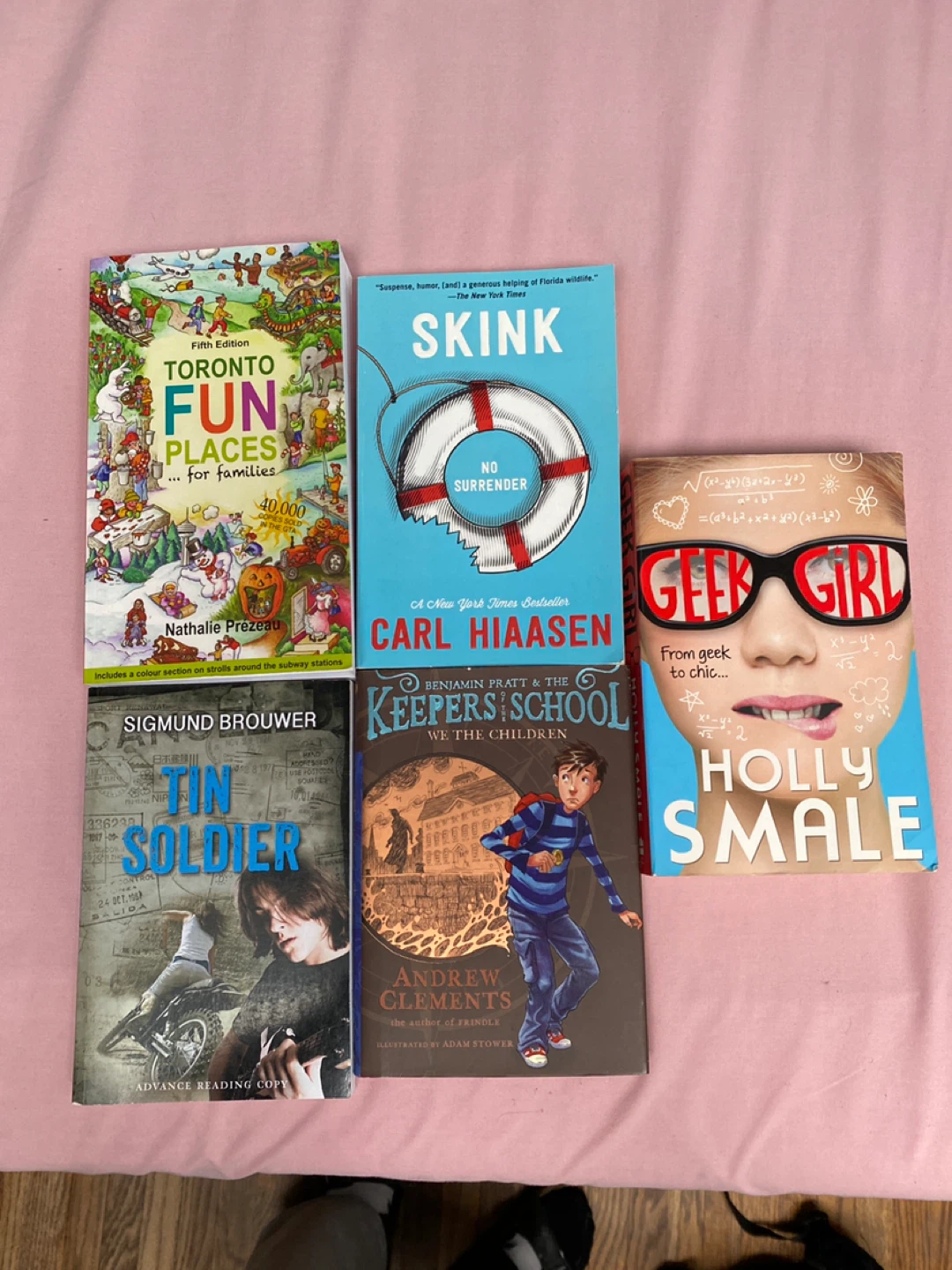 Lot of 5 books