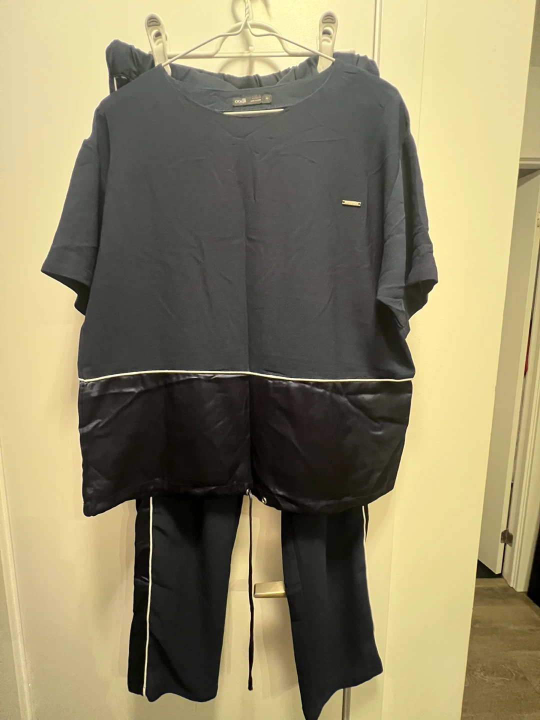 Oodji Navy Blue Tracksuit Set - Size M
